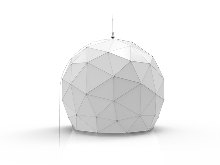 大型透波天线罩